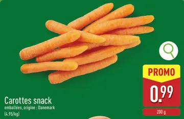 Offre: Carottes snack