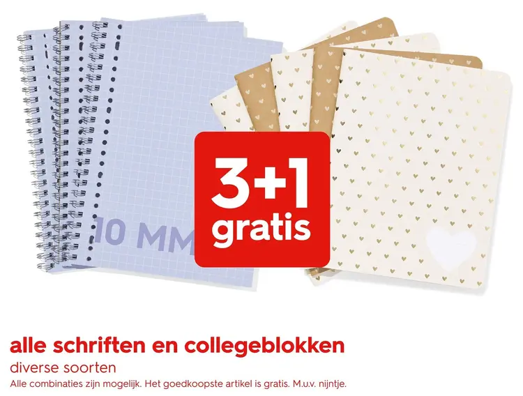 Aanbieding: Alle schriften en collegeblokken