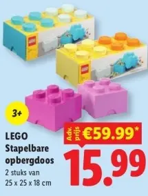 Aanbieding: Stapelbare opbergdoos