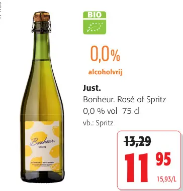 Promotie: Bonheur. Rosé of Spritz
