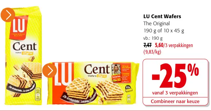 Promotie: Cent Wafers
