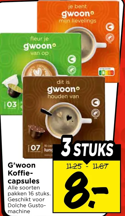 Aanbieding: Koffie-capsules