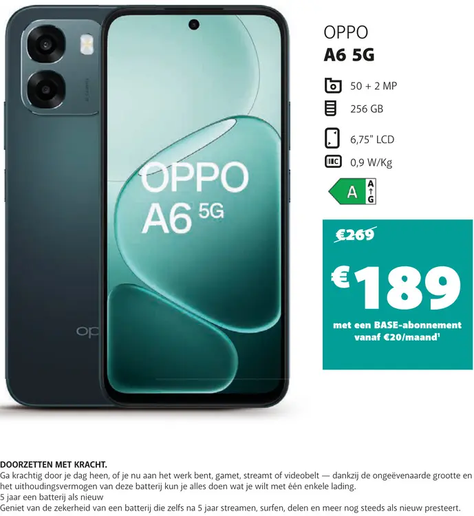 Promotie: A6 5G