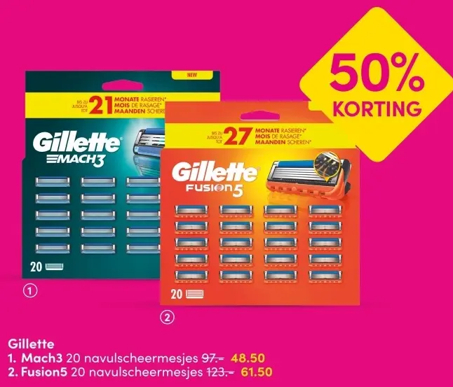 Aanbieding: Gilette