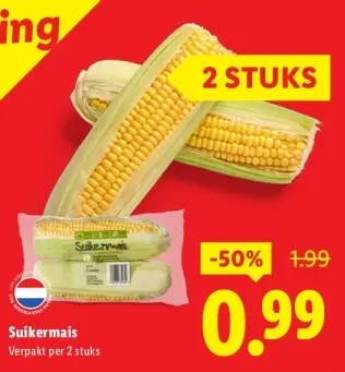 Aanbieding: Suikermais