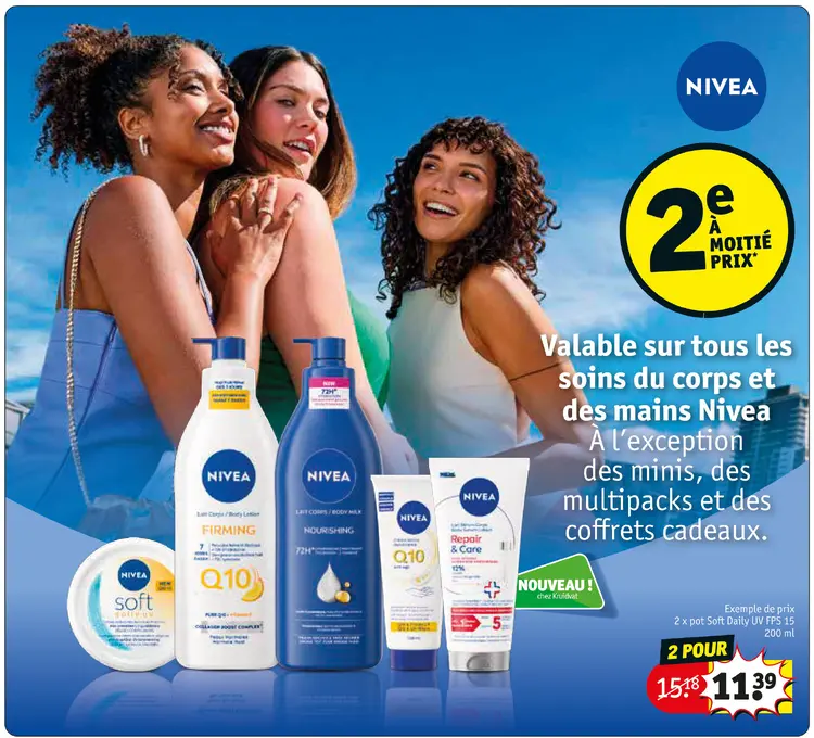 Offre: Tous les soins du corps et des mains