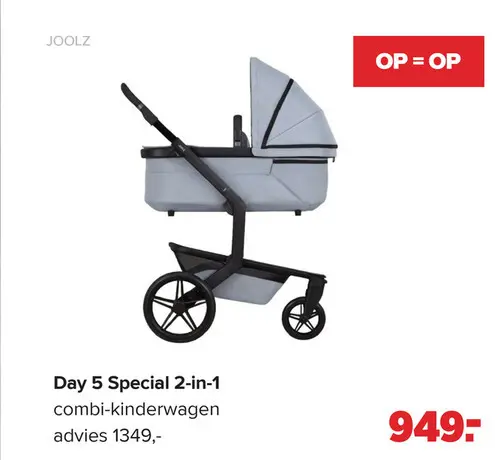 Aanbieding: Day 5 Special 2-in-1 combi-kinderwagen