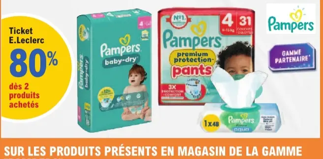 Aanbieding: Pampers baby-dry, premium protection-pants, a