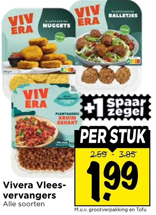 Aanbieding: Vleesvervangers