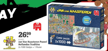 Aanbieding: Jan Van Haasteren Puzzel Hollandse Tradities