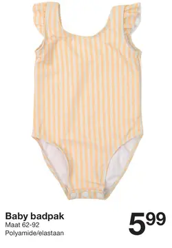 Aanbieding: Baby badpak