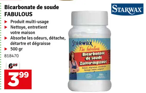 Offre: Bicarbonate de soude FABULOUS