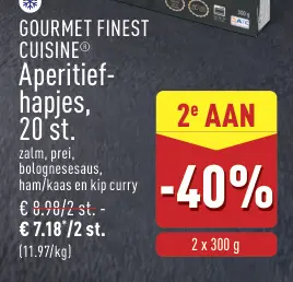 Aanbieding: Aperitief-hapjes