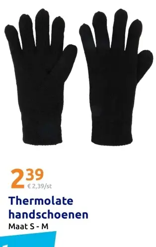 Aanbieding: Thermolate handschoenen