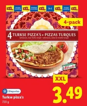 Aanbieding: Turkse pizza's