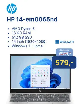 Aanbieding: HP 14-em0065nd