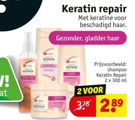 Aanbieding: Keratin repair