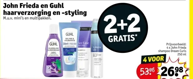 Promotie: Haarverzorging en -styling