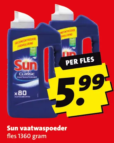 Aanbieding: Vaatwaspoeder