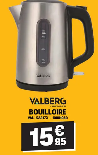 Offre: Bouilloire