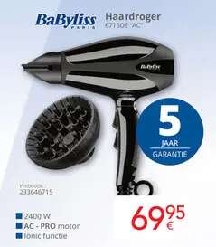 Promotie: Haardroger