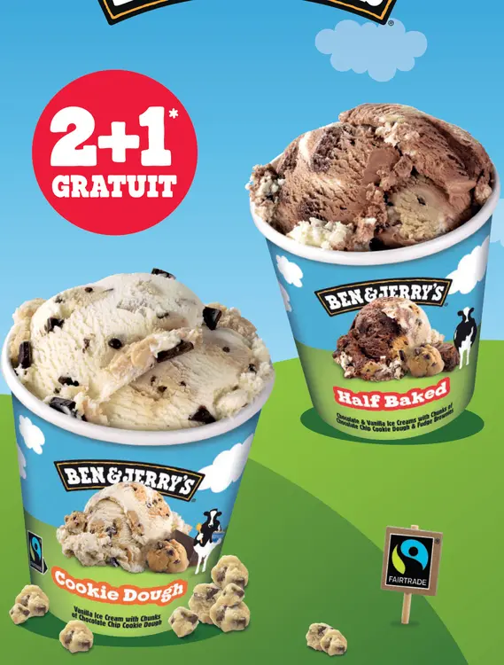 Offre: Ben & Jerry's Ice Cream