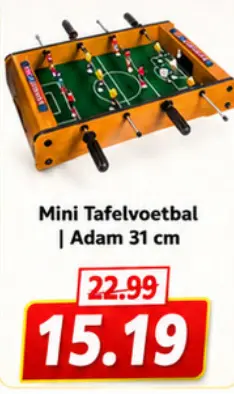 Promotie: Mini Tafelvoetbal