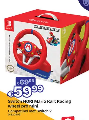 Aanbieding: Switch HORI Mario Kart Racing Wheel Pro Mini