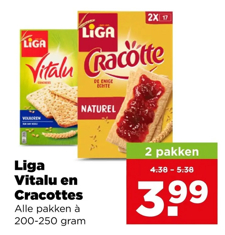 Aanbieding: Liga Vitalu en Cracottes