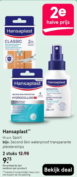 Aanbieding: Hansaplast