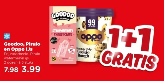 Aanbieding: Goodoo, Pirulo en Oppo IJs