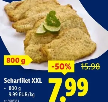 Aanbieding: Scharfilet XXL