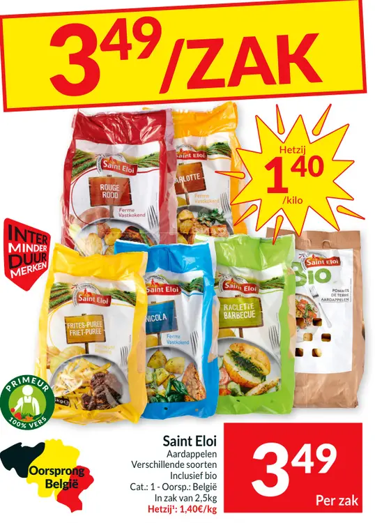 Promotie: Aardappelen