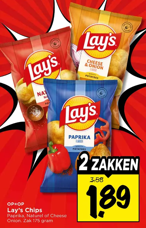 Aanbieding: Lay's Chips