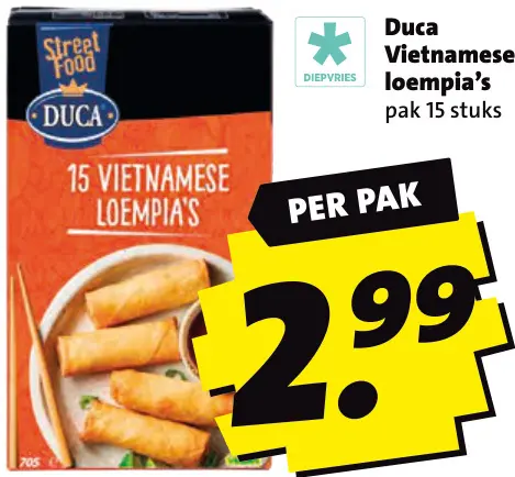 Aanbieding: Vietnamese loempia's