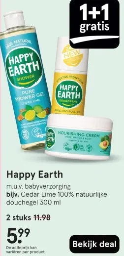 Aanbieding: Happy Earth