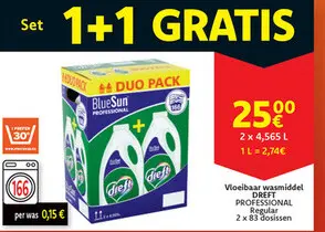 Aanbieding: Vloeibaar wasmiddel