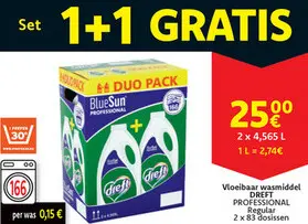 Aanbieding: Vloeibaar wasmiddel