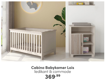 Aanbieding: Cabino Babykamer Lois Clay 2-delig