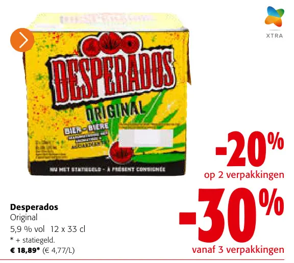 Promotie: Desperados Original