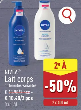 Offre: Lait corps
