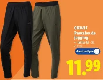 Offre: Pantalon de jogging
