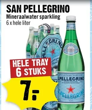 Aanbieding: Mineraalwater sparkling