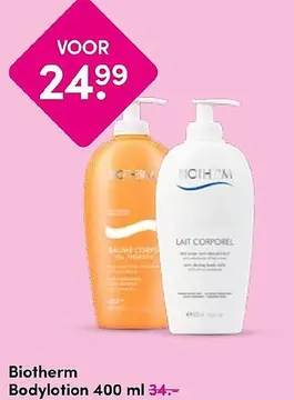 Aanbieding: Biotherm Bodylotion