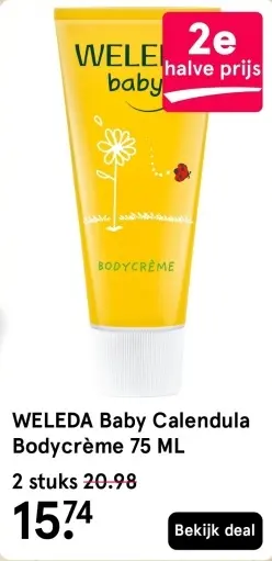 Aanbieding: Baby Calendula Bodycrème