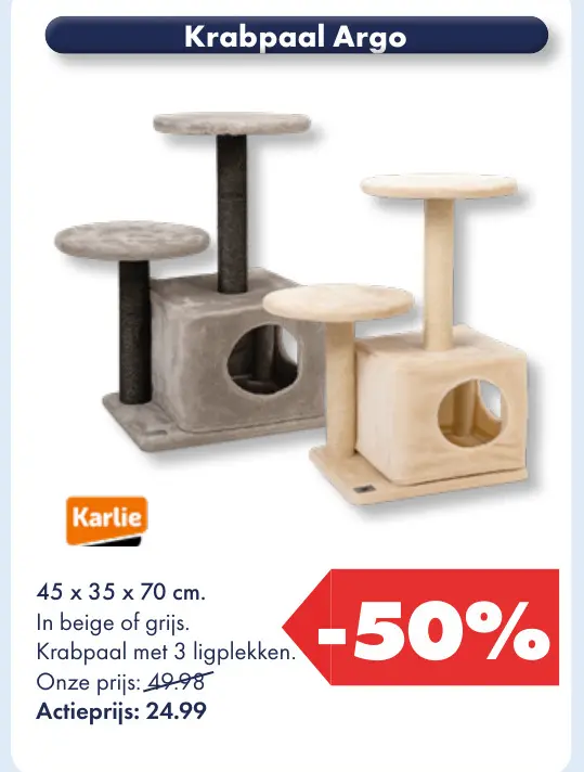 Aanbieding: Krabpaal Argo