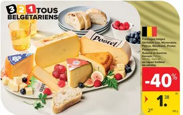 Offre: Fromages belges
