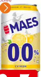 Offre: Maes 0.0% citron