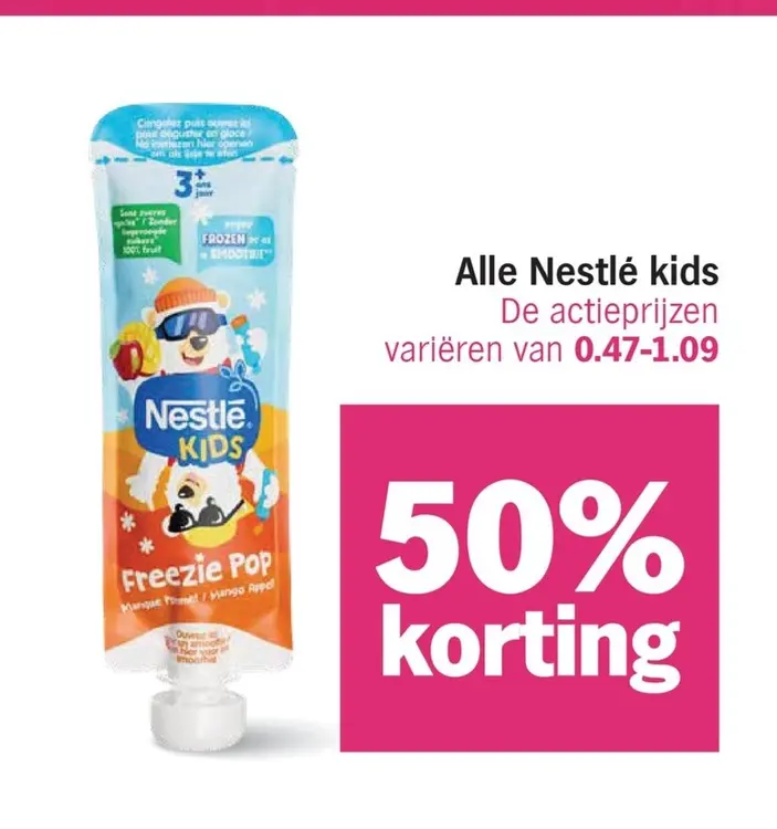 Aanbieding: Alle Nestlé kids