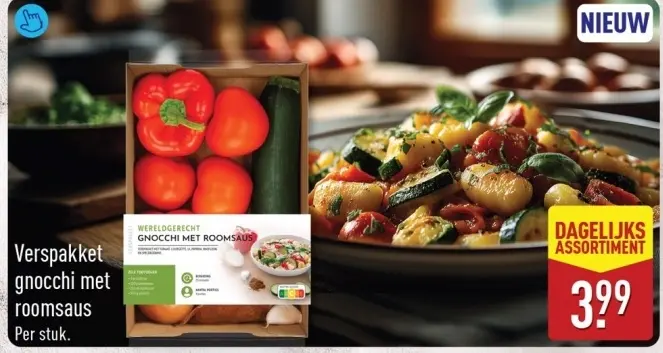 Aanbieding: Verspakket gnocchi met roomsaus